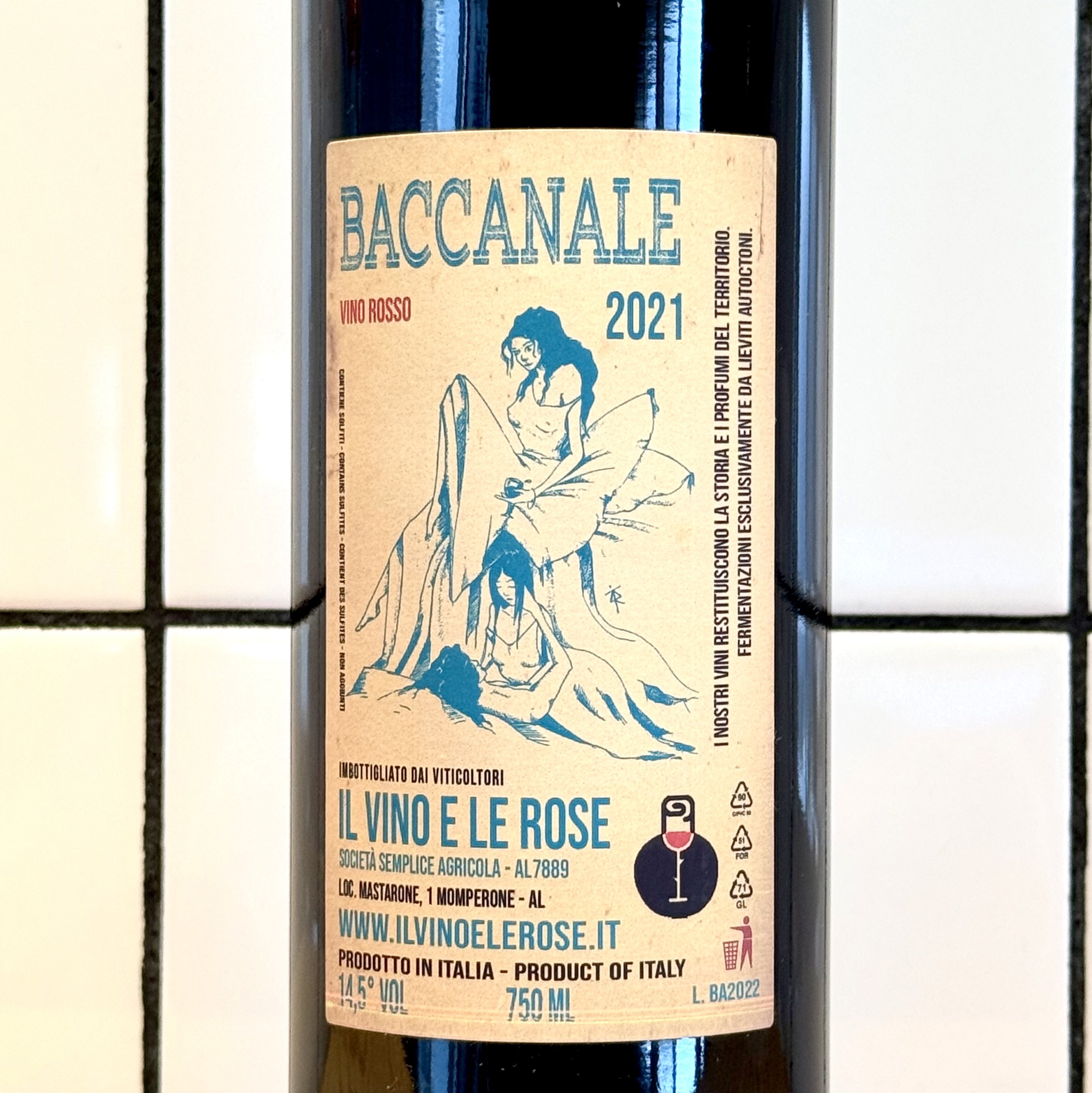 ヴィーノ ロッソ バッカナーレ