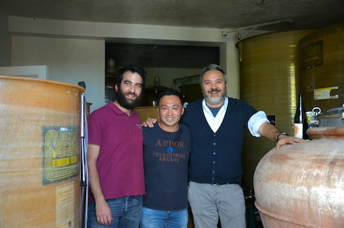 インディジェノの醸造家、ニコラとアルフレッド