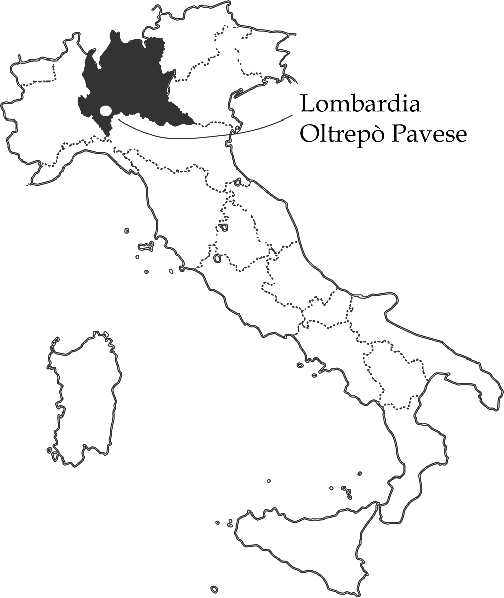 オルトレポパヴェーゼの地図