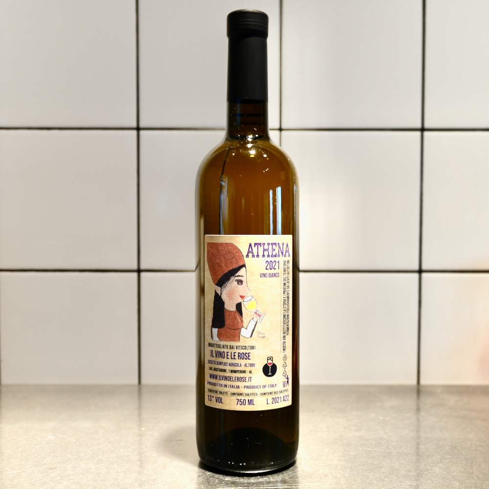 自然派・白ワイン・ノンフィルター＞ヴィーノ・ビアンコ ”アテナ