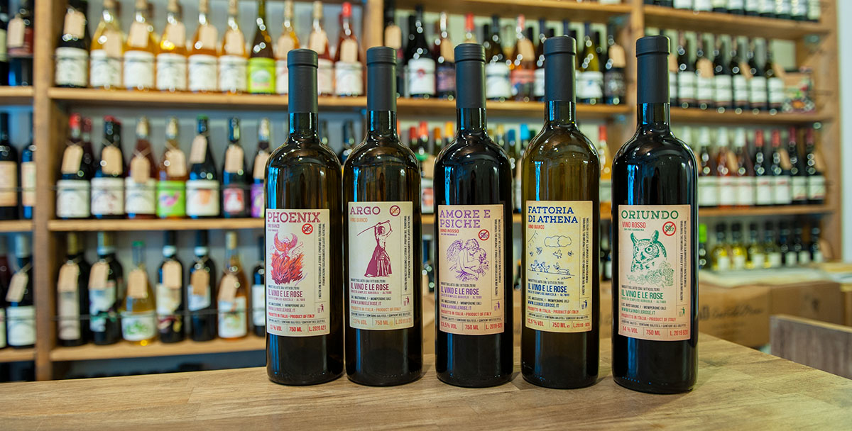 イル・ヴィーノ・エレ・ロゼ (Il Vino e le Rose) イタリアワインと